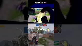 RUSSIA VS UZBEKISTAN AKIMBO PUBGM #pubg#headshot#like#pubgm#pubgmobile#tdm#shorts#short