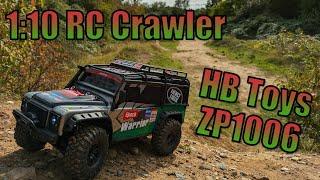 First test drive | HB Toys ZP1006 RTR 1:10 RC Crawler | Amewi Fierce Tiger