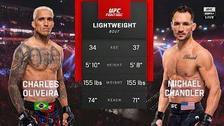 UFC 309: Charles Oliveira vs Michael Chandler Full Fight