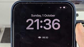 iPhone 15 Pro Max: How To Turn Off Always on Display at Night!