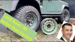 Landrover 90 Jobs - Drivers Side Front Corner Strip Down