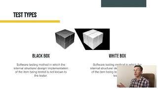 Test Types White Box vs  Black Box