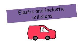 Elastic and inelastic collisions - A level Physics