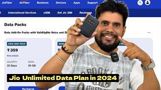 JioFi Best New Updated Unlimited Data Plan of 2024 without Daily Limit | #amtvpro #jio