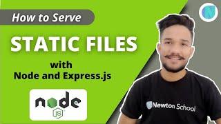 How To Serve Static Files With Node And Express.js | Render Html File In Express.js Framework- Gagan