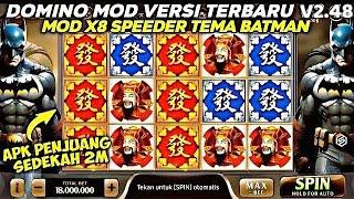 LEON AUTO PANIK‼️Apk Mod Higgs Domino Terbaru Versi 2 48 • Tema Batman • Domino X8 SpeedeR 2024