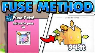 The BEST SUMMER FUSE METHOD In PET SIMULATOR 99! BEST PETS! And MUCH MORE!