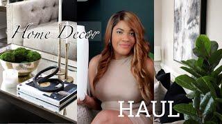 HUGE HOME DECOR HAUL | AMAZON, KIRKLANDS, HOMEGOODS | MODERN HOME DECOR | NEUTRAL AESTHETICS