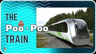 New sustainable UK train powered by HUMAN WASTE !!