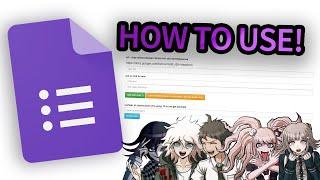 How To Spam Google Forms (Teto's Form Submitter)