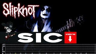 【SLIPKNOT】[ Sic ] cover by Masuka | LESSON | GUITAR TAB