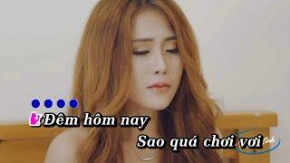 [ Karaoke ] Về Đây Em Lo - Huỳnh Ái Vy