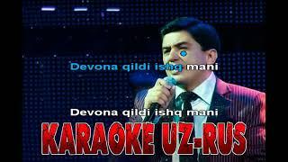 Og`abek Sobirov Ishq mani karaoke