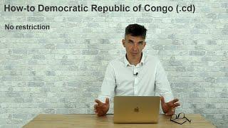 How to register a domain name in Democratic Republic of Congo (.cd)