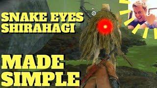 Sekiro - Snake Eyes Shirahagi Made Simple (EASY PEASEY, Ashina Depths)