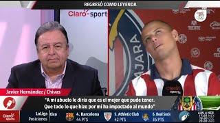 ¡CHICHARITO PIERDE LA CABEZA! INSULTA A REPORTERO EN VIVO ¡TREMENDA FALTA DE RESPETO!