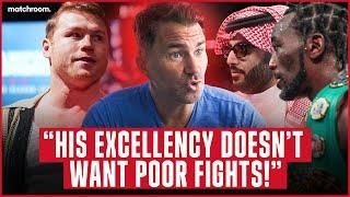 Eddie Hearn On Canelo & His Excellency Exchange, Crawford Rift & Olympic Boxing Future