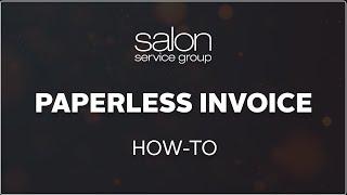 Paperless Invoices How-To