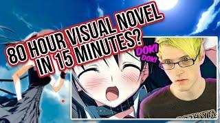 Reading a 80 Hour Visual Novel in 15 Minutes?!? | Reacting to Bijuu Mike!