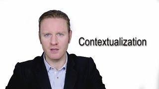 Contextualization - Meaning | Pronunciation || Word Wor(l)d - Audio Video Dictionary