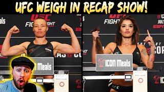 UFC Denver Namajunas vs Cortez Predictions & Betting Breakdown | Weigh In Recap Show