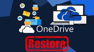 How to restore deleted Files folder on OneDrive