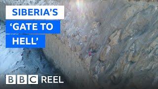 Siberia's 'gate to hell' is getting bigger - BBC REEL