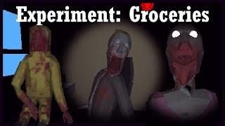 Experiment: Groceries - Indie Horror Game - No Commentary