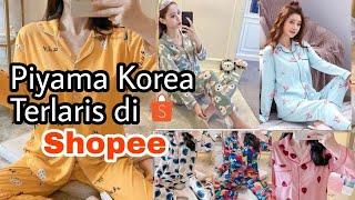 Shopee haul piyama murah di shopee - setelan baju tidur import murah