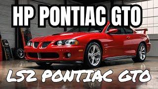 2006 GTO Cheap Muscle Car LS2 400 Horsepower Pontiac GTO