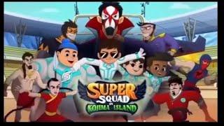 super  squad in kojima island #cartoon #Greatsingham