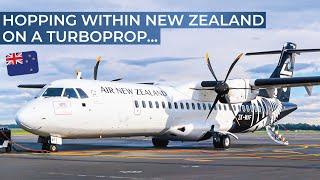 TRIPREPORT | Air New Zealand (ECONOMY) | ATR 72-600 | Queenstown - Christchurch - Wellington