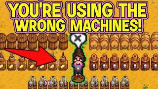 Are You Using These Stardew Machines CORRECTLY?