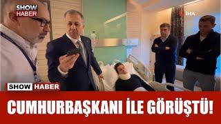 Cumhurbaşkanı Erdoğan, Halil Umut Meler ile telefonda görüştü