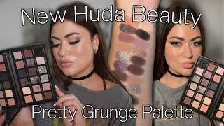 NEW Huda Beauty PRETTY GRUNGE Eyeshadow Palette | Review & Swatches