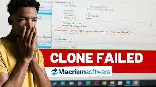  Macrium Clone failed - Error 0 ⁞ Como conseguir clonar HDSSD mesmo dando erro ( PT - BR )