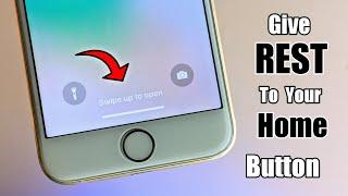 No Home button !....  Swipe up gestures for all iPhones