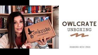 OWLCRATE SEPT 2020 UNBOXING // Reading With Ines