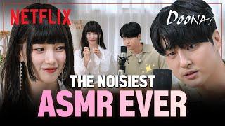 SUZY and Yang Se-jong can't stay quiet during the ASMR challenge | Netflix [ENG SUB]