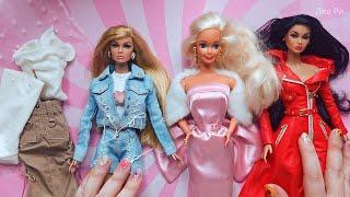 Одежда для кукол Барби от мастеров, часть 1Распаковка и примерка на Барби 90-х и Поппи Паркер