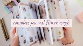 Finished Journal Flip Through  2024 Mystery Journal