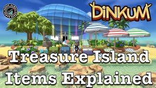 Dinkum How to Find all the New Treasure Island Items Explained / Summer Sun Update