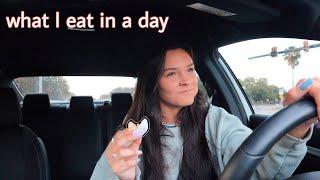 What I eat in a day as a HIGH SCHOOL student *realistic*