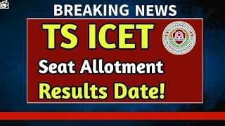 TS ICET web Counseling results date latest news today|ts icet seat allotment update bhuwantv