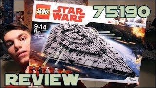 Lego Star Wars 75190 First Order Star Destroyer Review | Обзор ЛЕГО Звёздные Войны