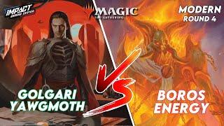 Golgari Yawgmoth (Connor) VS Boros Energy (Matt) | Modern FNM [PAPER] [Table Mic]