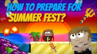 Things to do before SUMMER FEST (How to prepare?) | Growtopia