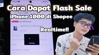 ( Full Review ) Cara Dapat Flash Sale iPhone 1000 di Shopee Terbaru 2024
