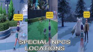 Pokemon Scarlet and Violet Special NPC Locations