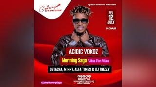 Acidic Vokoz live on the Zzina Morning Saga